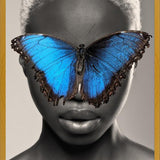 Cuadro Mujer Mariposa