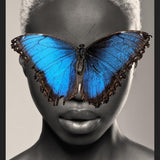 Cuadro Mujer Mariposa
