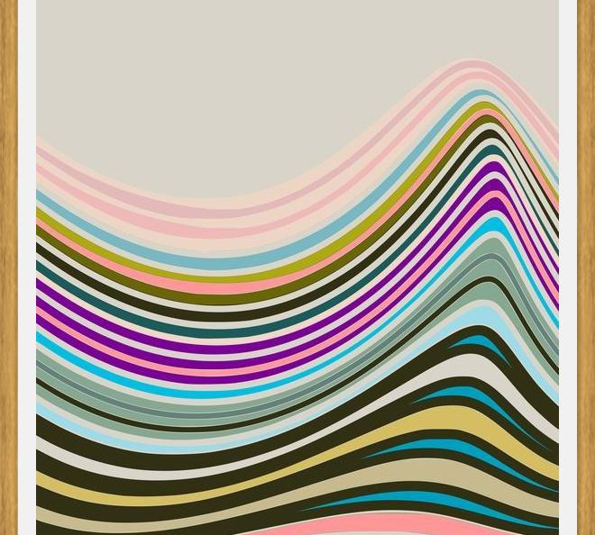 Cuadro Color Wave