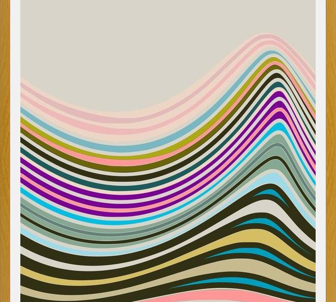 Cuadro Color Wave
