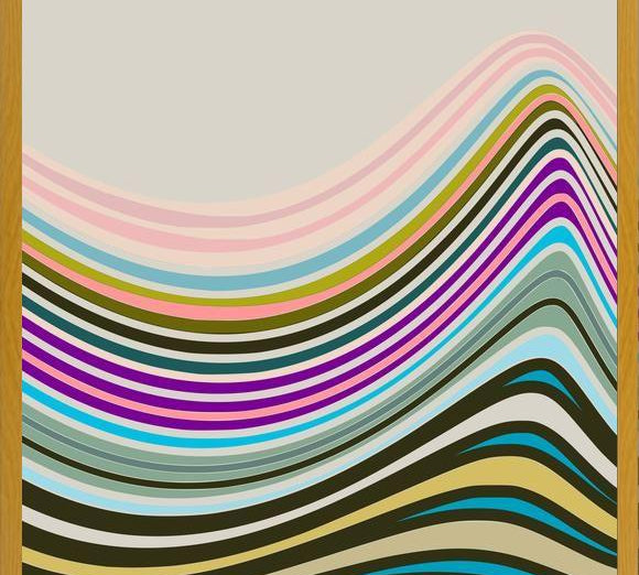 Cuadro Color Wave