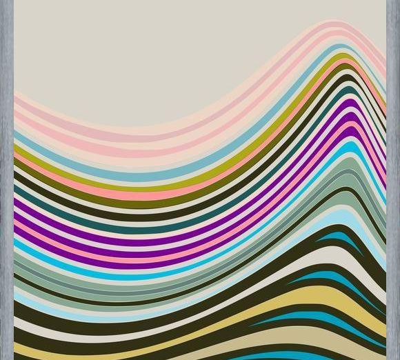 Cuadro Color Wave