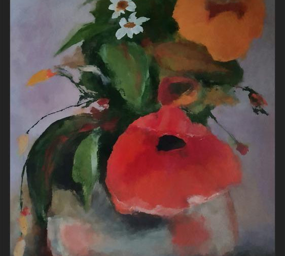 Cuadro Vase with Flowers