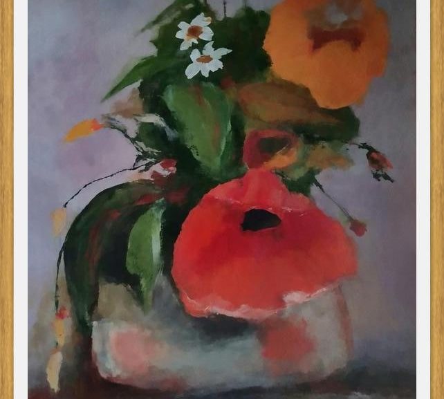Cuadro Vase with Flowers