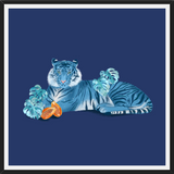 Cuadro Blue Tiger