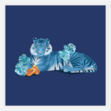 Cuadro Blue Tiger