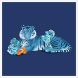 Cuadro Blue Tiger