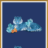 Cuadro Blue Tiger