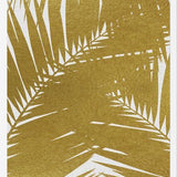 Cuadro Palm Leaf Gold III