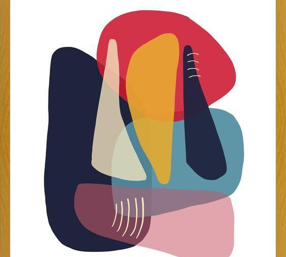 Cuadro Modern minimal forms 18
