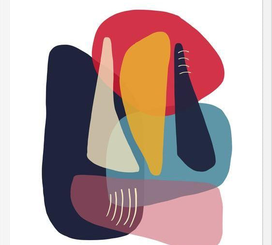 Cuadro Modern minimal forms 18