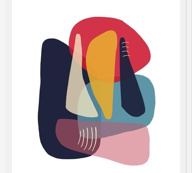 Cuadro Modern minimal forms 18