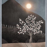 Cuadro Lone Tree And Full Moon