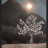 Cuadro Lone Tree And Full Moon