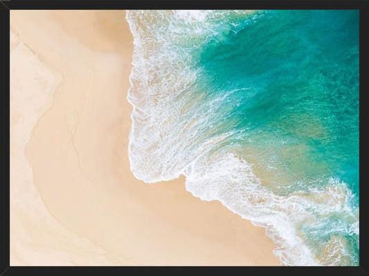 Cuadro The wave on the shore