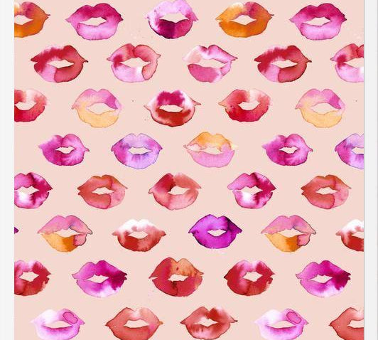 Cuadro Sweet Love Kisses Pink Lips