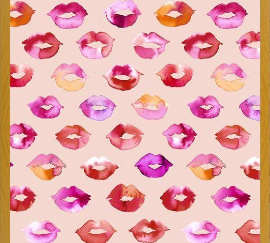 Cuadro Sweet Love Kisses Pink Lips