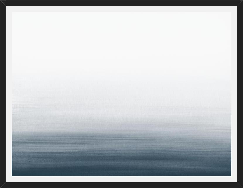 Cuadro Navy blue Watercolor Gradient