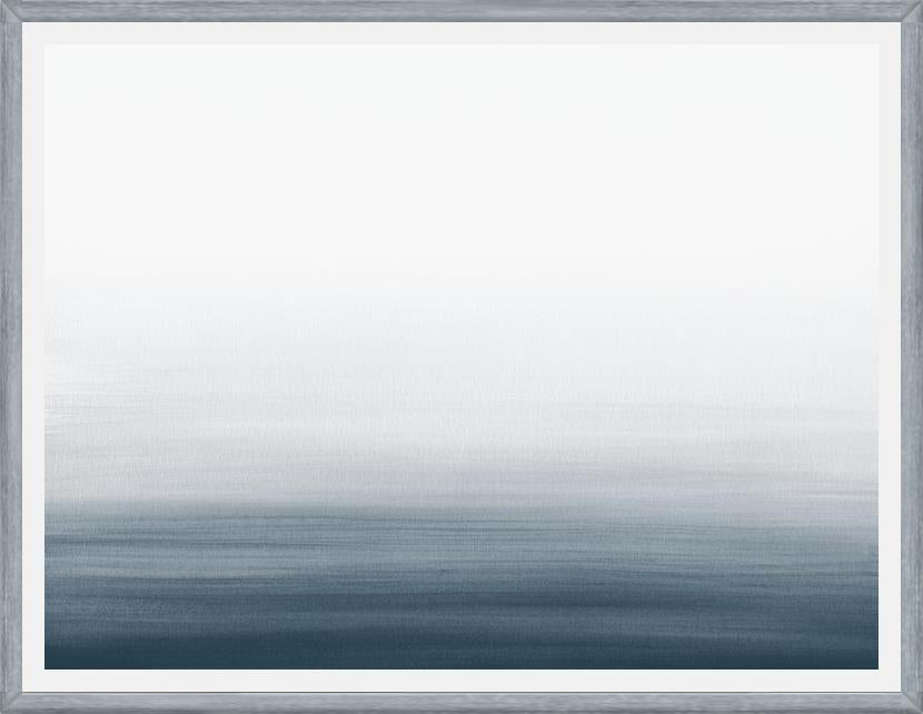 Cuadro Navy blue Watercolor Gradient