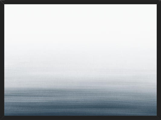 Cuadro Navy blue Watercolor Gradient
