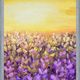Cuadro Lavanda- Lluvia del sol