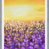 Cuadro Lavanda- Lluvia del sol