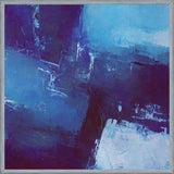 Cuadro Geometric in Blue and Purple