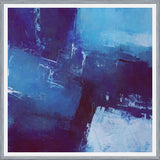 Cuadro Geometric in Blue and Purple