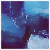 Cuadro Geometric in Blue and Purple