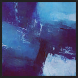 Cuadro Geometric in Blue and Purple