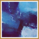 Cuadro Geometric in Blue and Purple