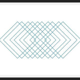 Cuadro White & Blue