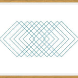 Cuadro White & Blue