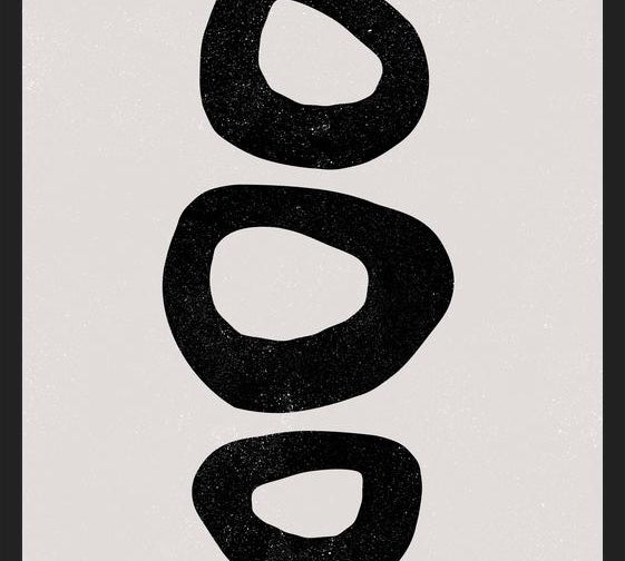 Cuadro Earth Collection - Three Rings