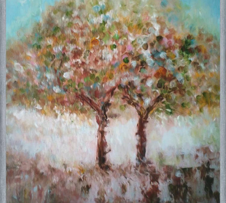 Cuadro Autumnal Trees