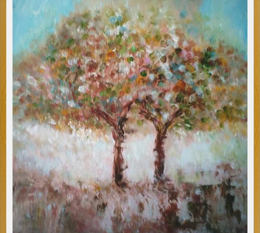 Cuadro Autumnal Trees