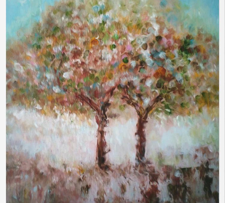 Cuadro Autumnal Trees