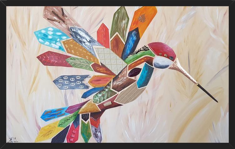 Cuadro Colibrí #4