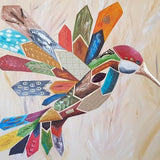 Canvas Colibrí #4