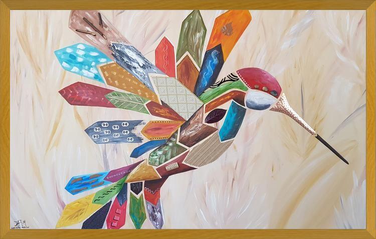 Cuadro Colibrí #4