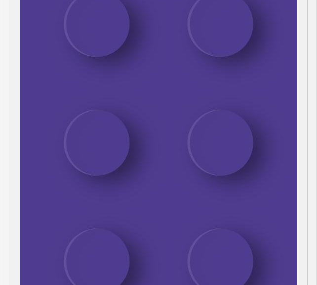 Cuadro Brick Toy - Purple