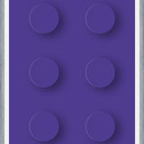 Cuadro Brick Toy - Purple