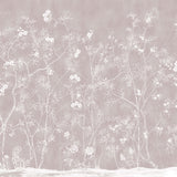 Papel Mural Jardines Rosa
