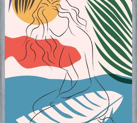Cuadro Beach Girl 01