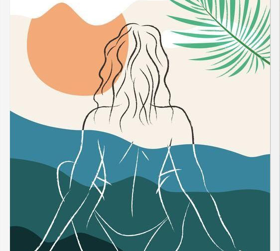 Cuadro Beach Girl 10