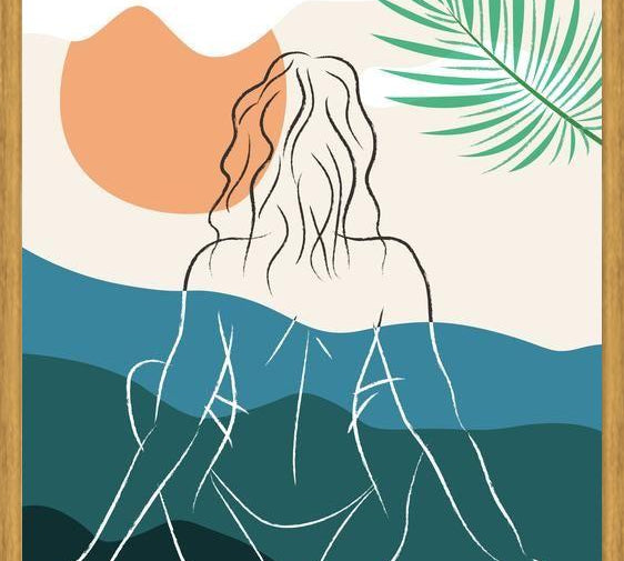 Cuadro Beach Girl 10