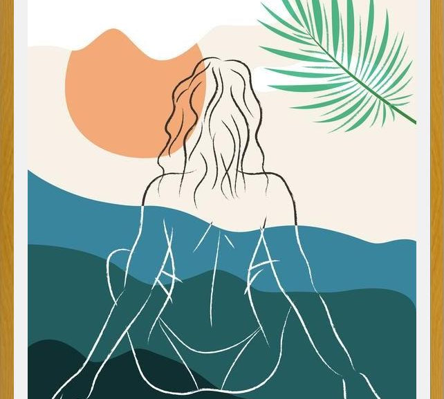 Cuadro Beach Girl 10