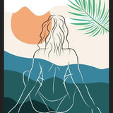 Cuadro Beach Girl 10