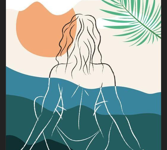 Cuadro Beach Girl 10