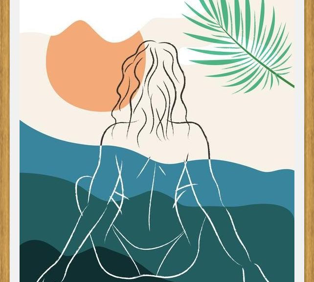 Cuadro Beach Girl 10